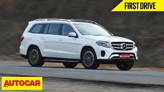 Mercedes GLS 350d  First Drive  Autocar India [upl. by Argyres192]