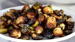 Honey Balsamic Roasted Brussels Sprouts [upl. by Obeng958]