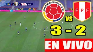 EN VIVO COLOMBIA VS PERU 32  COPA AMERICA 2021  TERCER LUGAR [upl. by Latt]