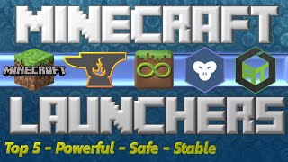 Top 5 Minecraft Launchers  Mojang Curseforge MultiMC GDLauncher and ATLauncher [upl. by Renzo]