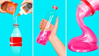 Super Fast Slime Recipe DIY 30 SECONDS Bottle Slime [upl. by Nnep211]