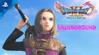 Dragon Quest XI  PS4 Gameplay  PlayStation Underground [upl. by Eronel]