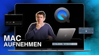 Mac Bildschirm aufnehmen – Video Audio und Bildschirmaufnahme  Tutorial deutsch [upl. by Ydor]