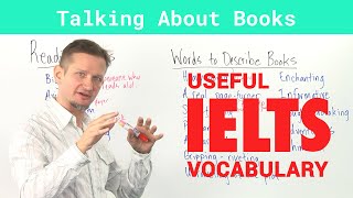 IELTS Speaking Vocabulary  Talking about Books [upl. by Llewellyn962]