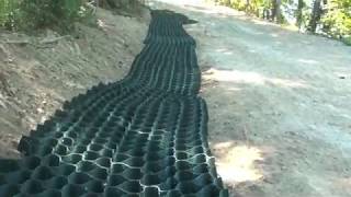 Stormwater management with SlopeGrid swale [upl. by Constantine]