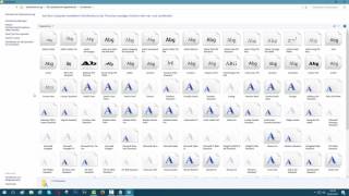 Windows 10 Standard Schriftart ändern [upl. by Ynnaej]