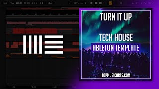 Turn It Up  Tech House Ableton Template ZOOTAH Style [upl. by Ahsirat]