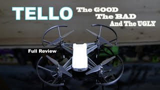 RYZE DJI TELLO  The GOOD The BAD amp The UGLY  DRONE REVIEW [upl. by Dadirac]