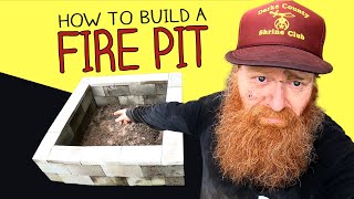 How to Build a DIY Cinder Block Fire Pit for Cheap [upl. by Innej]