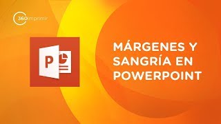 Cómo hacer el Margen en PowerPoint  360imprimir [upl. by Aerdnaz]