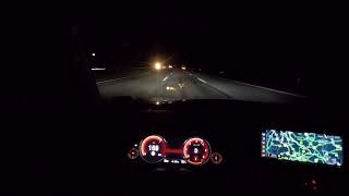 2017 BMW 640d 0240 kmh POV HD NIGHT DRIVE VISION [upl. by Alik]