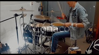 LAGOS amp Danny Ocean  Mónaco  DRUM COVER [upl. by Hareema]