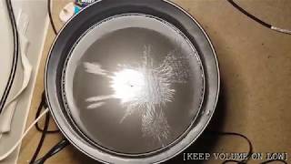 Cymatics Experiment 1 DIY Chladni Plate [upl. by Nyvlem]