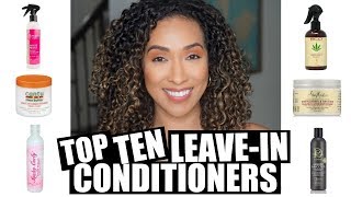 BEST LEAVE IN CONDITIONER FOR CURLY HAIR [upl. by Nodyl]