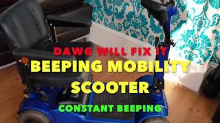 Mobility Scooter Beeping Noise [upl. by Petrina]