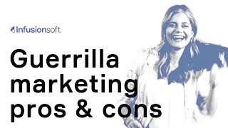 Guerrilla marketing pros and cons [upl. by Ettezoj]