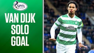 Virgil Van Dijk Scores Sensational Solo Goal  SPFL [upl. by Eyeleen278]