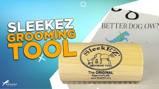 Review SleekEZ Pet Grooming Tool [upl. by Pena394]