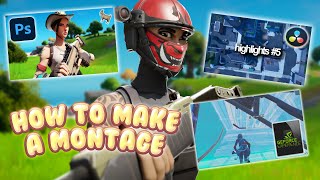 How to Make a Fortnite Montage  Full Guide [upl. by Hutchinson]