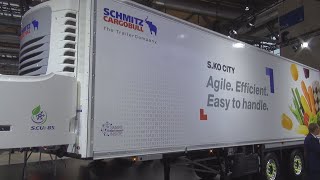 Schmitz Cargobull SKO City Refrigerated SemiTrailer 2023 Exterior and Interior [upl. by Ylicic]