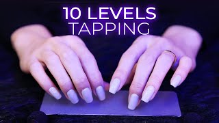 ASMR 10 Levels of Tapping  Tingle Immunity Treatment No Talking [upl. by Eilah]