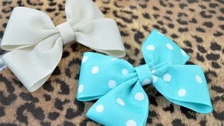 How To Make A Hair Bow [upl. by Eldoree92]