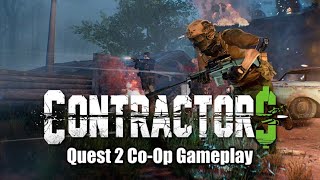 Contractors VR Quest CoOp Mission Gameplay [upl. by Iaj]