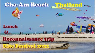 ChaAm Beach Thailand and International Kite Festival 2022 [upl. by Ardiekal139]