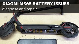 Xiaomi M365 Battery Issues  Diagnose And Repair [upl. by Warram621]