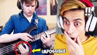 Did He Just Play an IMPOSSIBLE Bassline [upl. by Anidal]