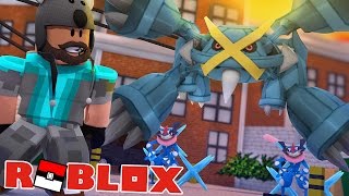 MEGA METAGROSS  ASHGRENINJA GIVEAWAY  Pokémon Brick Bronze 59  ROBLOX [upl. by Llemar]