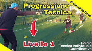 Allenamento Calcio Tecnica Individuale [upl. by Christoforo]