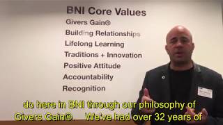 Starting A BNI Chapter [upl. by Amsed]