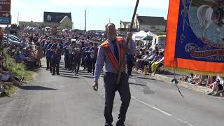 Ballinamallard Accordion Band  Rossnowlagh 2019 3 [upl. by Johppah178]