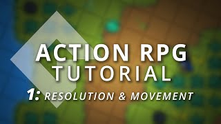 GameMaker Action RPG Tutorial Part 1 Moving amp Resolution [upl. by Wendelina]