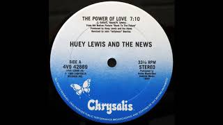 The Power Of Love Extended Remix  Huey Lewis And The News [upl. by Nednyl]