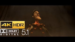 The Incredibles  Bomb Voyage Scene HDR  4K  51 [upl. by Ahsinar241]