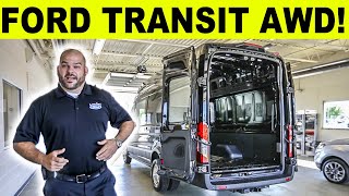 Ford Transit  2020 Ford Transit AWD 350 Dually  FIRST LOOK Review [upl. by Anirbak]