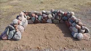 How To Build A Backyard Fire Pit At No Cost DIY [upl. by Aihsenyt11]