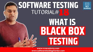 Software Testing Tutorial 18  What is Black Box Testing [upl. by Shirah]