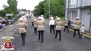 Magheraveely FB  Ballinamallard Accordion Band Parade 2024 [upl. by Elijah]