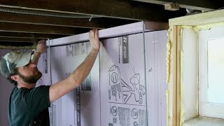 How to Insulate Your Basement Part 3 [upl. by Cumings]