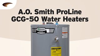 AO Smith ProLine GCG50 Water Heater [upl. by Faludi]