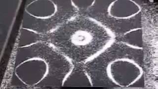 Cymatics Sacred Geometry Formed by Sound [upl. by Kery]