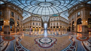 Galleria Vittorio Emanuele II in Milan [upl. by Attenyl]