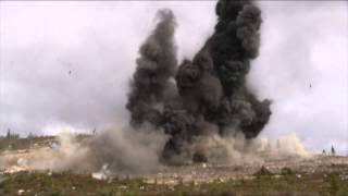 RAF Tornado GR4  Laserguided Bomb Drop [upl. by Feldman936]