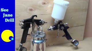 Beginner Tutorial How to Set Up and Use a Paint Spray Gun [upl. by Sclater]