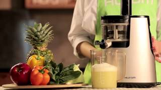 Hurom Slow Juicer  FAQ  Demonstration [upl. by Scurlock]