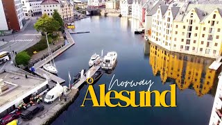 Alesund Best Drone Footage [upl. by Nyladnar635]