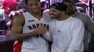 DeMar DeRozan gamewinner Washington Wizards at Toronto Raptors [upl. by Ardnoid362]